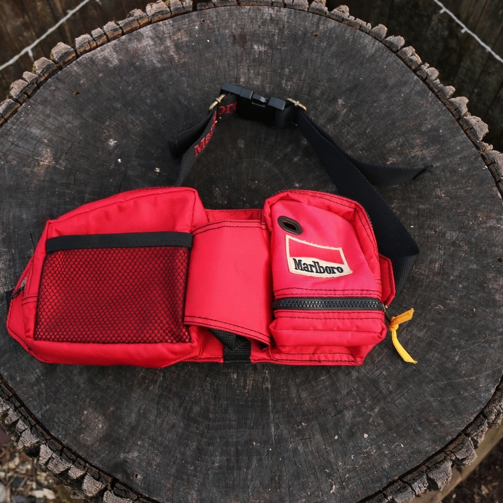 Vintage 90s Marlboro Waist Bag